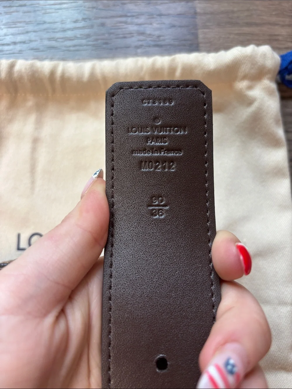 Louis Vuitton Initiales Reversible Belt